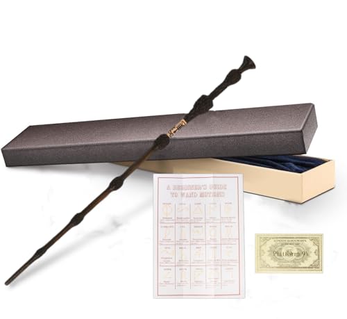 MeYuxg Zauberstab Harry Potter-Dumbledore Zauberstab aus Kunststoff Spielzeug Cosplay Props Fanartikel für Kinder ab 7 Jahren Geschenk Deko von MeYuxg