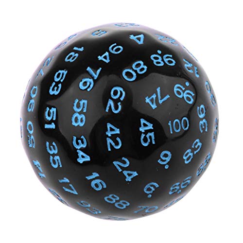 Mehrseitige Acrylwürfel für Tischbrett, Rollenspiele, Bar, Club, Blau Mehrseitige Acrylwürfel für Tischbrett, Rollenspiele, Bar, Club, Blau von Mealoodiousmusea