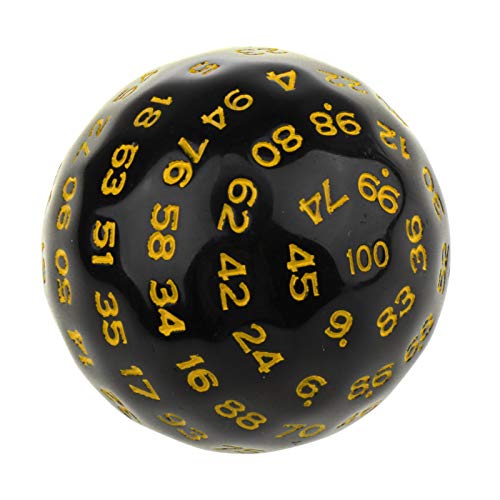 Mehrseitige Acrylwürfel für Tischbrett, Rollenspiele, Bar, Club, Gelb Mehrseitige Acrylwürfel für Tischbrett, Rollenspiele, Bar, Club, Gelb von Mealoodiousmusea