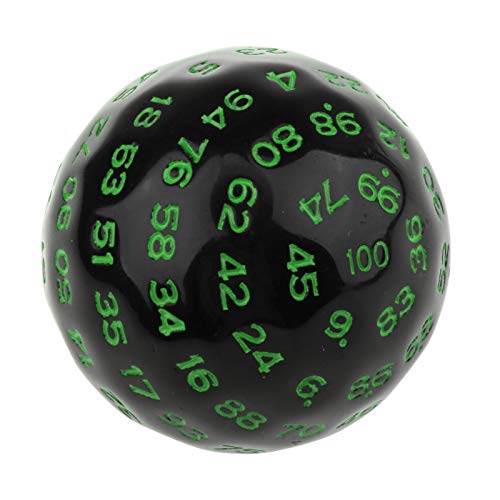 Mehrseitige Acrylwürfel für Tischbrett, Rollenspiele, Bar, Club, Grün Mehrseitige Acrylwürfel für Tischbrett, Rollenspiele, Bar, Club, Grün von Mealoodiousmusea