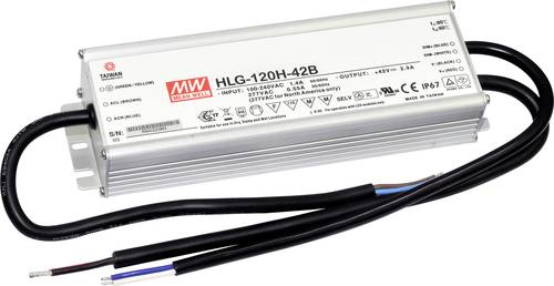 Mean Well HLG-120H-24B LED-Treiber, LED-Trafo Konstantspannung, Konstantstrom 120W 5A 12 - 24 V/DC d von Mean Well