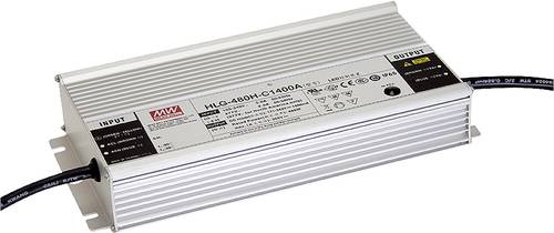 Mean Well HLG-480H-C1400A LED-Treiber Konstantstrom 480W 700 - 1400mA 171 - 343 V/DC einstellbar, ni von Mean Well