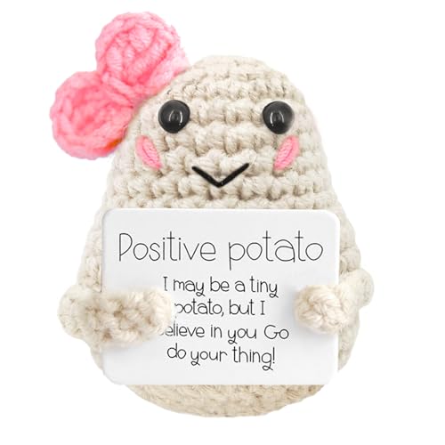 Glücksbringer Positive Kartoffel Pocket Hug Geschenke,Positive Potato,Kreative Strickwolle Kartoffel Puppe,Glücksbringer Prüfung,Beste Freundin Geschenke Kleine Geschenke für Frauen and Boyfriend Glücksbringer Positive Kartoffel Pocket Hug Geschenke,Positive Potato,Kreative Strickwolle Kartoffel Puppe,Glücksbringer Prüfung,Beste Freundin Geschenke Kleine Geschenke für Frauen and Boyfriend von Meanju