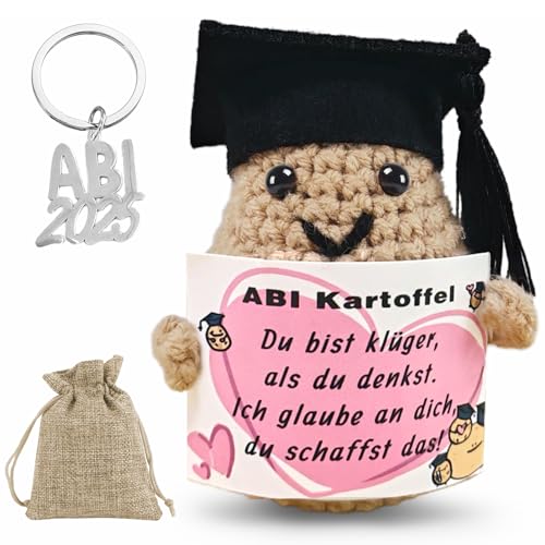 Meanju Abitur 2025 Geschenke,Positive Kartoffel Deutsch,Glücksbringer Prüfung,ABI 2025 Schulabschluss Geschenk,Pocket Hug Positive Potato Puppe mit Energiekarte Meanju Abitur 2025 Geschenke,Positive Kartoffel Deutsch,Glücksbringer Prüfung,ABI 2025 Schulabschluss Geschenk,Pocket Hug Positive Potato Puppe mit Energiekarte von Meanju