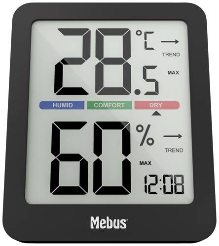 Mebus 11115 11115 Funk-Thermo-/Hygrometer von Mebus