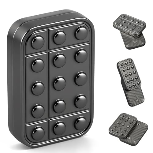 Fidget-Slider-Spielzeug für Erwachsene, magnetisches Fidget-Spielzeug aus Metall, Klicker, Schreibtisch-Poker, Push-Karte, EDC-Schreibtisch, Büro, haptische Münze, Männer Fidget-Slider-Spielzeug für Erwachsene, magnetisches Fidget-Spielzeug aus Metall, Klicker, Schreibtisch-Poker, Push-Karte, EDC-Schreibtisch, Büro, haptische Münze, Männer von Mechaniker
