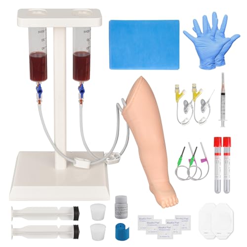 MedEduQuest Pädiatrie-IV- und Phlebotomie-Übungsbein-Set von MedEduQuest