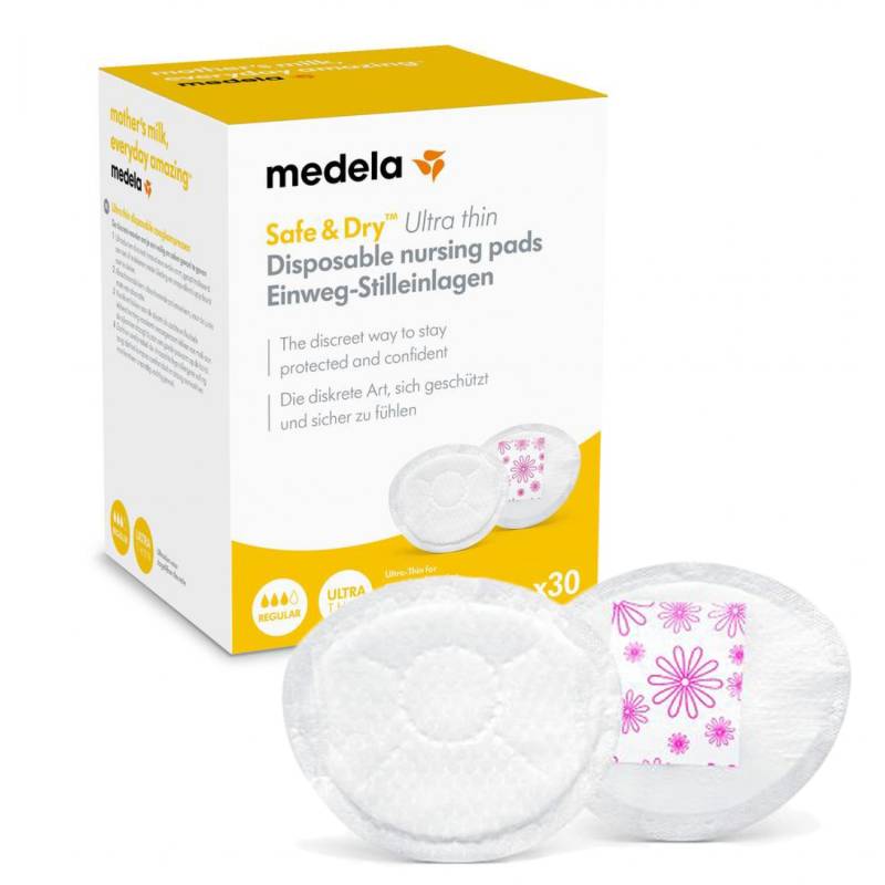 Coppette Assorbilatte Monouso Medela Safe & Dry Ultra Thin 30pz von Medela