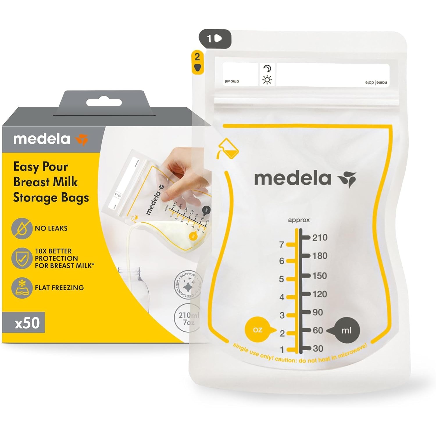 MEDELA Mut­ter­milch Auf­be­wah­rungs­beu­tel 50 St von Medela