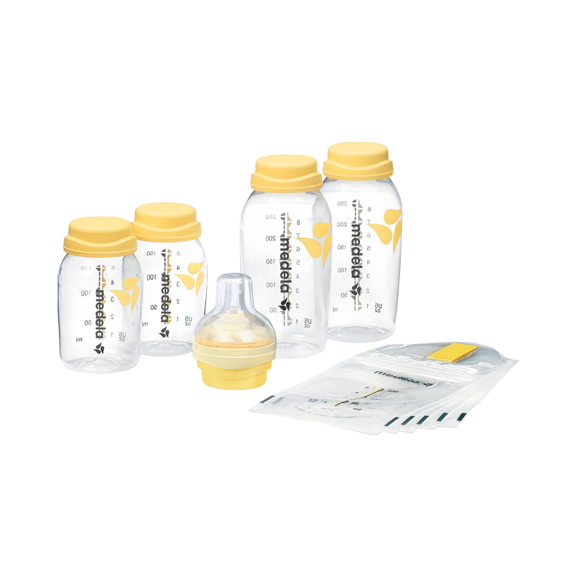 Medela 10tlg. Set zum Aufbewahren & Füttern von Muttermilch von Medela