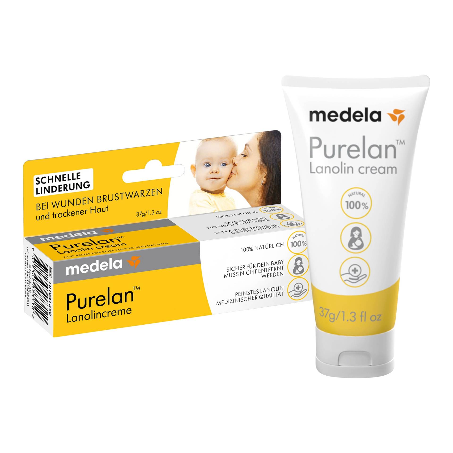 Medela Brustwarzencreme Purelan 37g von Medela