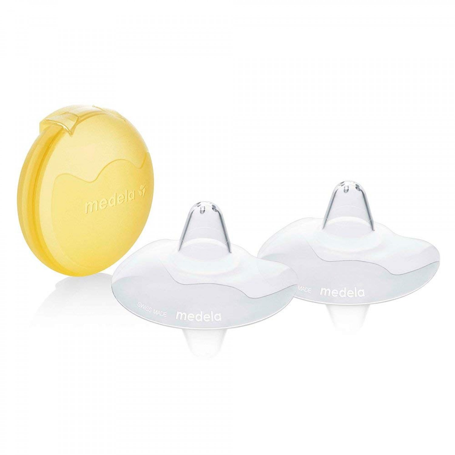 Medela Contact Brusthütchen Gr. S Mit Aufbewahrungsbox von Medela