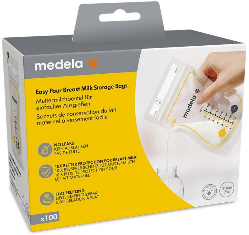 Medela Easy Pour Muttermilchbeutel 100er-Pack von Medela