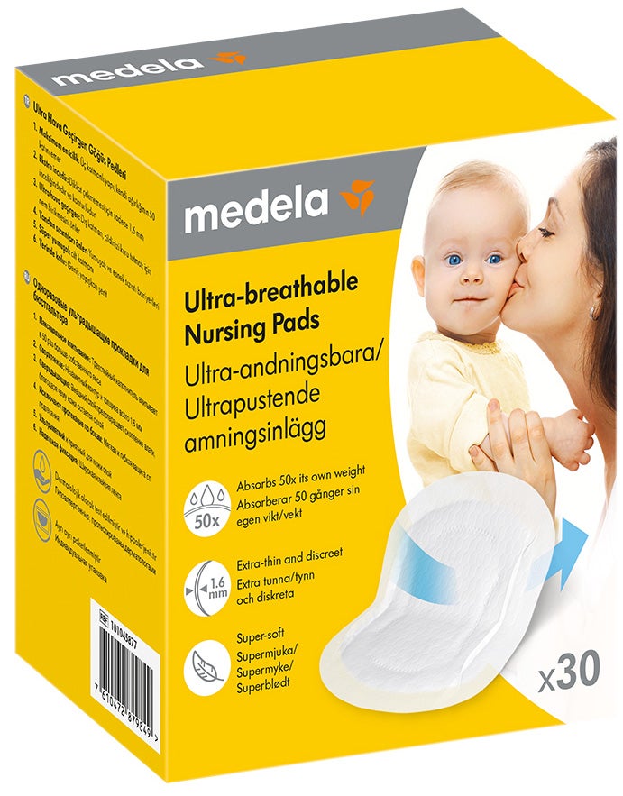 Medela Ultra Atmungsaktive Stilleinlagen 30er-Pack von Medela