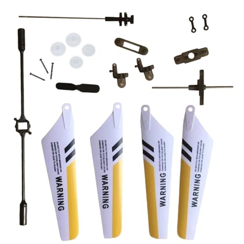 RC -Hubschrauberteile, Leichter Klingen -RC -Hubschrauber, praktischer Mehrzweckfull -Set -RC -Hubschrauber -Ersatzteile für S107 /S107G RC Helicopter, Style2, Blade RC Hubschrauber von Mednkoku