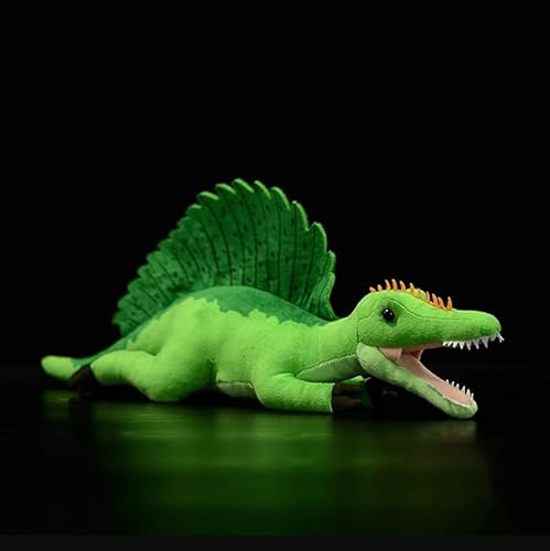 Meetiger Niedliche Spinosaurus Gefüllte Plüschtiere Realistische weiche Simulation Dinosaurier-Tiere Puppenmodell für Kinder Geburtstagsgeschenke 45cm Grün von Meetiger