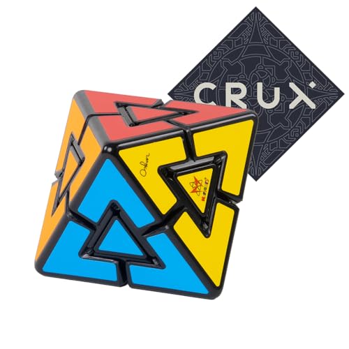 Meffert's Diamond Pyraminx Puzzle - Schwieriger einzigartiger Würfelstil - Inklusive Crux Aufkleber von Meffert's and Crux
