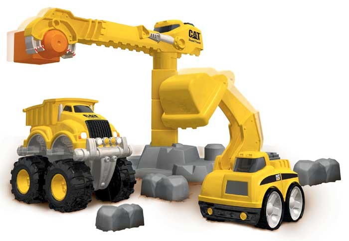 CAT TNT Buildables, Kleine Baustelle von Mega Bloks