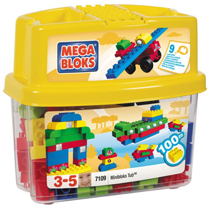 Große Mini Bausteinbox von Mega Bloks