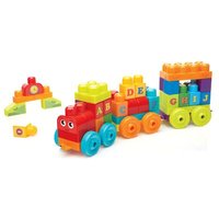 MEGA BRANDS DXH35 MEGA BLOKS ABC Lernzug (60 Teile) von Mega Bloks