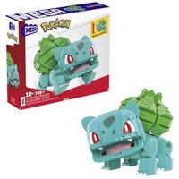 MEGA BRANDS HNT96 Mega Pokémon Jumbo Bisasam Bauspielzeug-Set mit 1 Actionfigur (789 Teile) von Mega Bloks