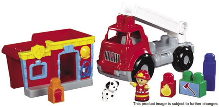 Maxi 2 in 1 Feuerwehrauto von Mega Bloks