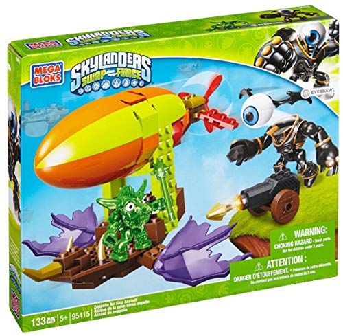 Mega Bloks 95415 - Skylanders Zepplin Air Ship Assault, Konstruktionsspielzeug von Mega Bloks