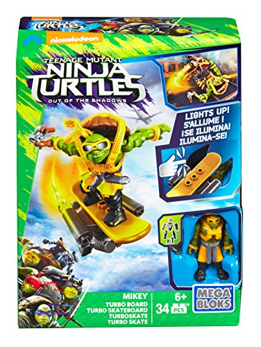 Mega Bloks - Teenage Mutant Ninja Turtles: Out of The Shadows - Mickey Turbo Board (Dpf76) von Mega Bloks