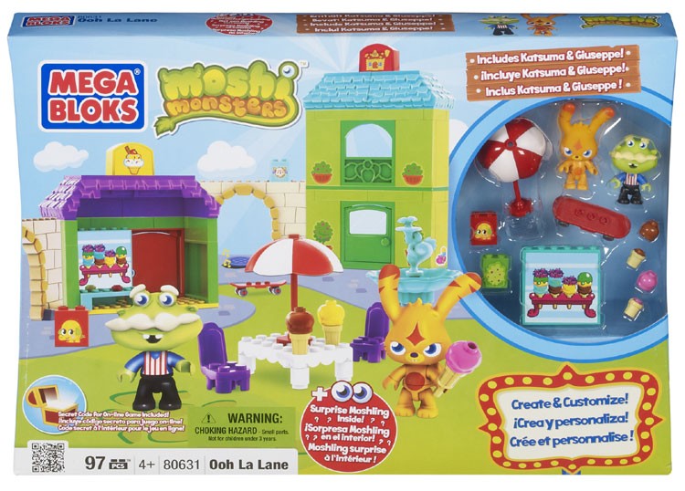 Moshi Monster - Grosses Spielset von Mega Bloks