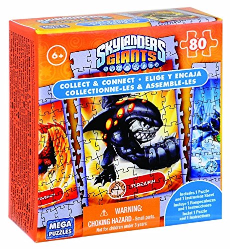 Skylanders Giants Mega Puzzle Connect und Sammeln (80 Stück) von Mega Bloks