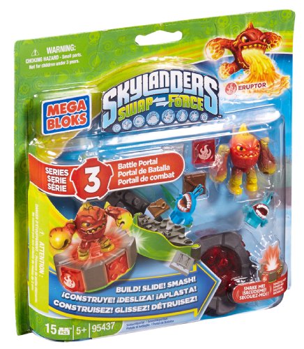 Mega Bloks 95437 - Skylanders Eruptor's Battle Portal - Fire von Mega Brands