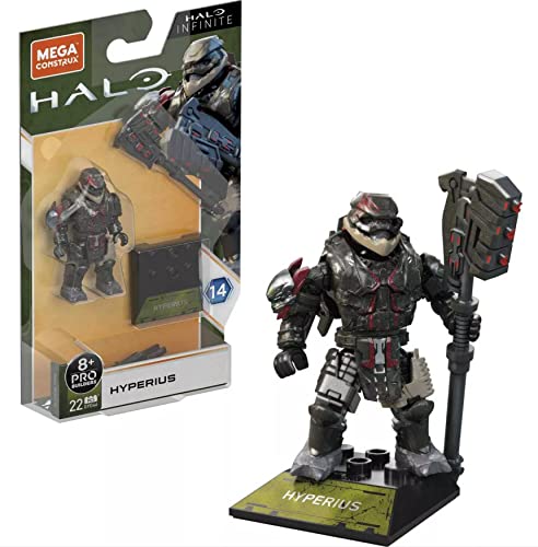 Mega Construx Halo Heroes Series 14 – Figur mit Gelenken, 5 cm – Hyperius von Mega Construx