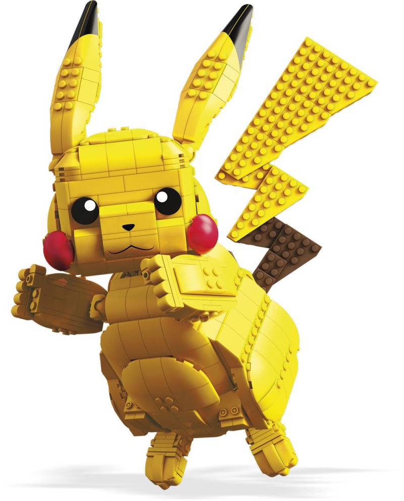 Pokémon Mega Construx Jumbo Pikachu, 600 Teile von Mega Construx