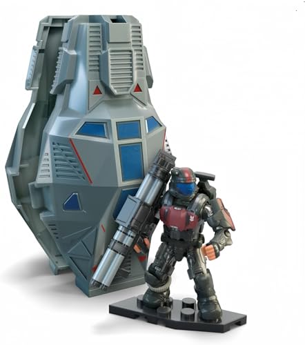 MEGA Halo ODST 'Mickey' Crespo Micro Actionfigur mit Drop Pod HNC51 von MEGA