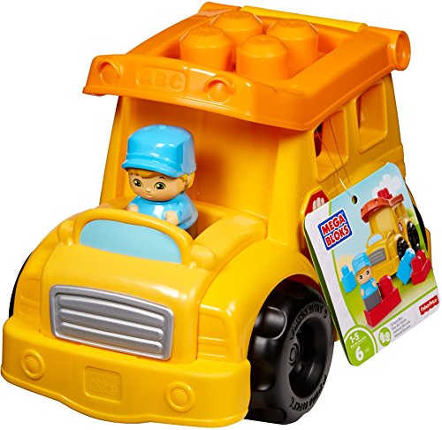 Mattel Mega Bloks DYT59 - Schulbus, gelb von MEGA