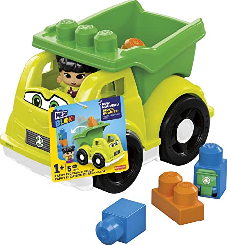 Mega Bloks Lil Vehicles Raphy Recycling Truck von Mega