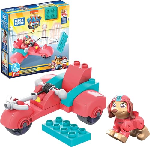 MEGA GYH94 - MEGA Bloks Paw Patrol Liberty Scooter Bauset mit 11 Bausteine, Spielzeug-Set für Kinder ab 3 Jahren von MEGA