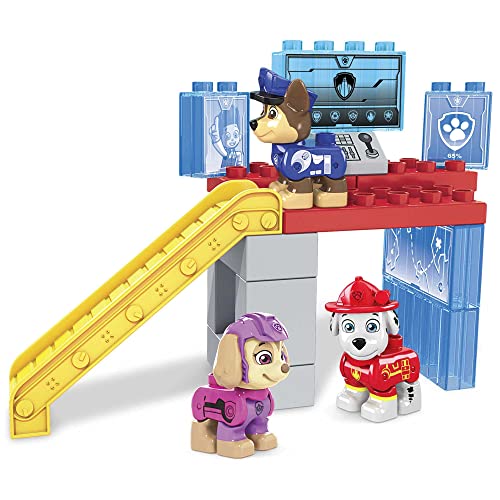 MEGA HDX93 - MEGA Bloks Paw Patrol Pup Pack Bauset mit 17 Bausteine, Spielzeug-Set für Kinder ab 3 Jahren von Mattel