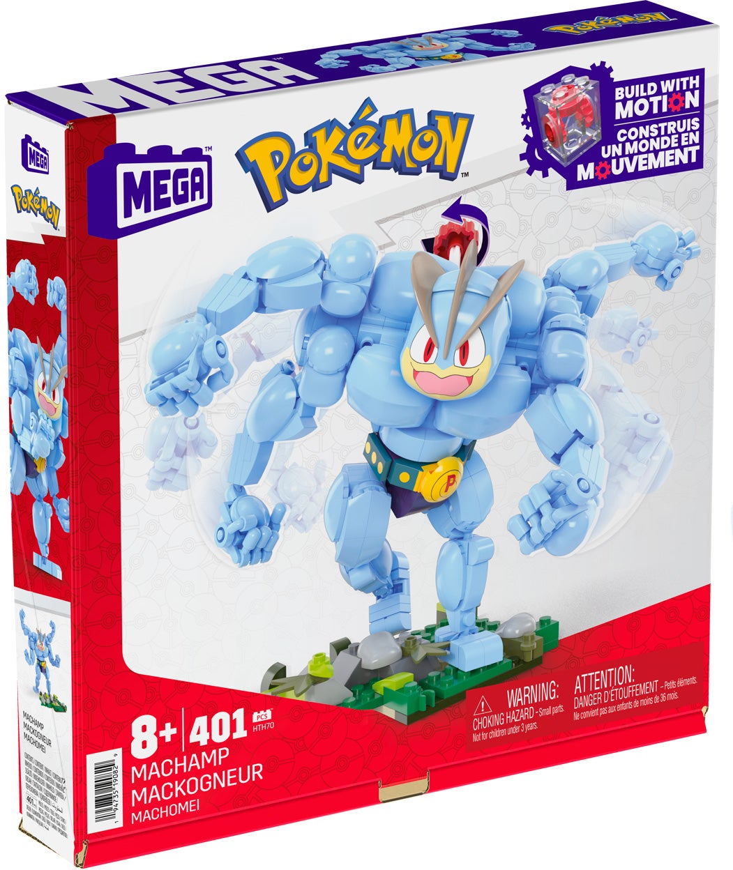 Mega Pokémon Bausatz Machamp 401 Teile von Mega