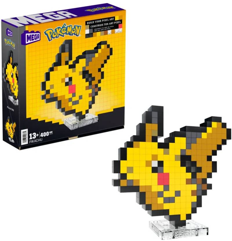 Mega Pokémon Bausatz Pikachu 400 Teile von Mega