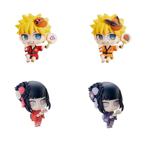 Banpresto MegaHouse Naruto 10th Anniversary Petit Chara Land 10 Stück DS von MegaHouse