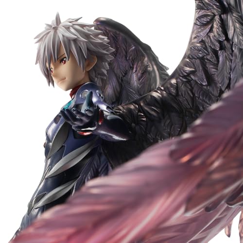 Megahouse, Kaworu Nagisa Evangelion Actionfigur 3.0+1.0 Thrice Upon A Time, Precious G.E.M. Series (15th Anniversary) 30 cm, MH840265, Mehrfarbig, optimal für Anime-Fans von MegaHouse