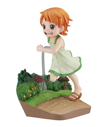 Megahouse G.E.M Series MH839177 Nami Run!Run!Run! One Piece Figur, 11 cm, Mehrfarbig von MegaHouse