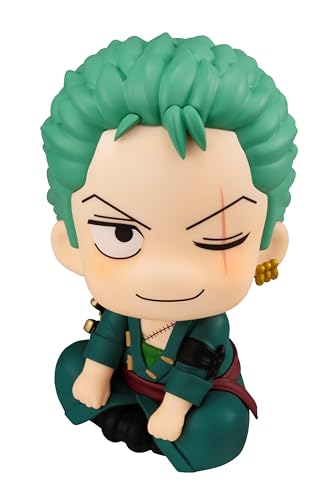 Megahouse MH840029 Roronoa Zoro One Piece Figur Lookup 11 cm, Mehrfarbig, Sammelfigur, optimal für Anime-Fans One Piece von MegaHouse