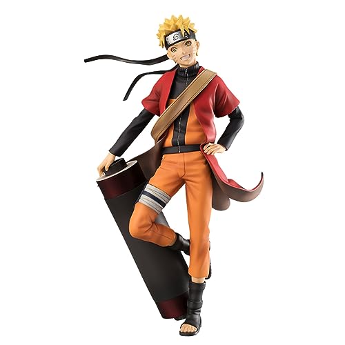 MegaHouse Unbekannt Naruto Shippuden Statuette Naruto Uzumaki Salbei Modus, 19 cm von MegaHouse