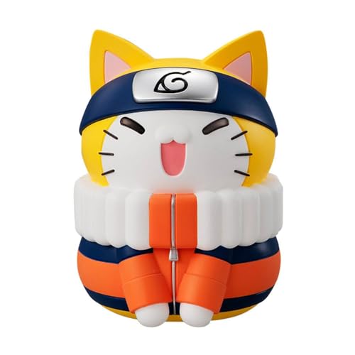 Naruto Shippuden Mega Cat Project Nyaruto! Serie Reboot Trading Figur Naruto Uzumaki 10 cm von MegaHouse