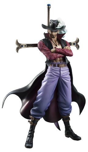 One Piece Excellent Model P.O.P Neo-DX PVC Statue 1/8 Hawk-Eyes Juraquille Mihawk Ver. 2 26 cm von MegaHouse