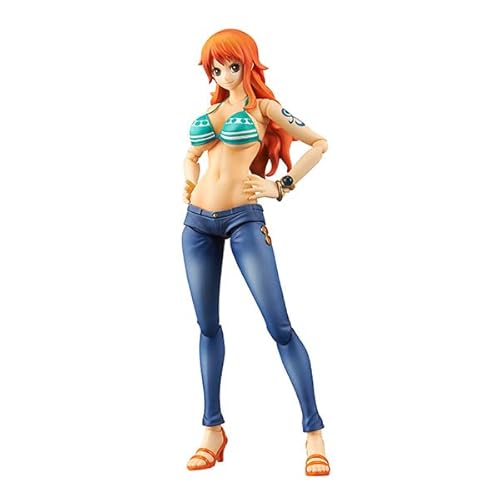 Megahouse, Nami One Piece Actionfigur, Variable Action Heroes, Mehrfarbig, MH840449, Sammelfigur, optimal für Anime-Fans von MegaHouse