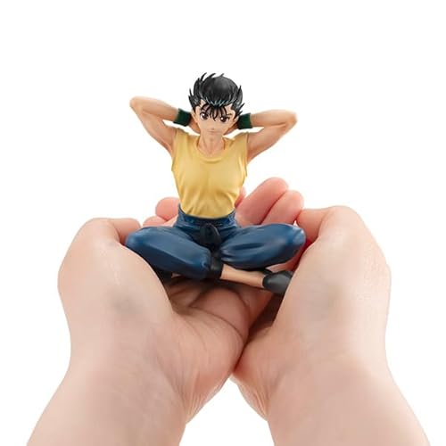 Megahouse, Yusuke Urameshi Yuyu Hakusho Actionfigur, G.E.M. Series, Palm Size, Mehrfarbig, MH840067, Sammelfigur, optimal für Anime-Fans von MegaHouse