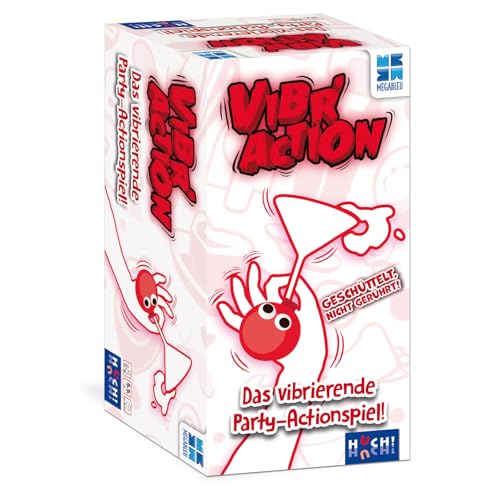 MEGABLEU, VIBRACTION – Gesellschaftsspiel, Lustiges Vibrationsspiel für großen Spaß mit Freunden, Unterhaltsame Herausforderungen und Aufgaben, Für 2–20 Spieler ab 14 Jahren MEGABLEU, VIBRACTION – Gesellschaftsspiel, Lustiges Vibrationsspiel für großen Spaß mit Freunden, Unterhaltsame Herausforderungen und Aufgaben, Für 2–20 Spieler ab 14 Jahren von Megableu